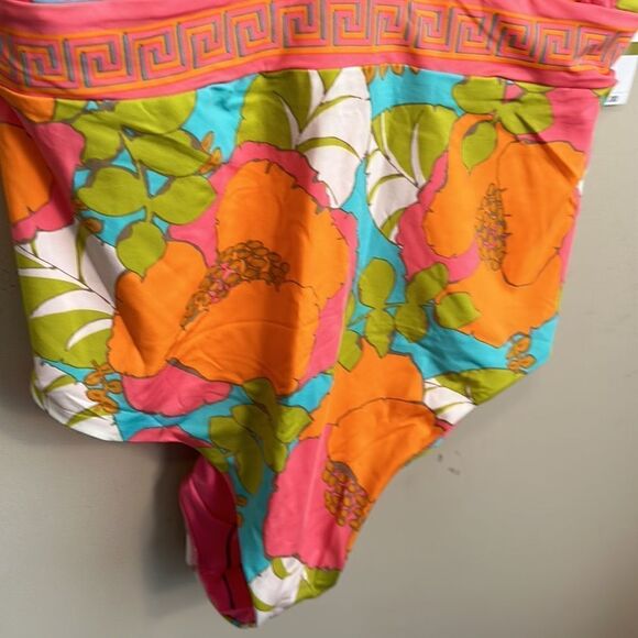 Trina Turk Playa De Flor One-piece Swimsuit 14 - Picture 4 of 10